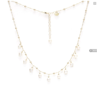 Collar Bellamaria Mujer in Plata Perla CLSBLBIDO